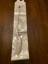 JeeMango de acero inoxidable Flor de cristal CZ colgante de planta pulseras para las mujeres cadena de oro rosa y pulsera de enlace pulsera JB19114