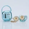 MIYOCAR personalized rose gold bling pacifier and clip pacifier box set BPA free dummy Luxury ► Photo 3/6