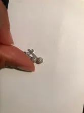 KAMERAON de marca Original de plata 925 pendientes con tuerca para mujeres ronda de esmalte de astigmatismo joyería de moda de oro mujer amentos