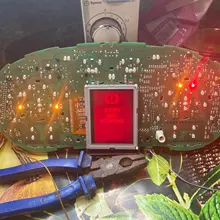 Para la pantalla LCD de Audi A3 A4 A6 S3 S4 S6, para VW VDO, para Audi VDO LCD en stock para reparar ahora los píxeles de su tablero.