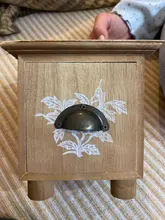 Regalo de madera, herramienta para estudio de postura fácil de instalar, accesorios de fotografía, diseño geométrico, Mini Silla de bebé recién nacido, conjunto de té para mesa