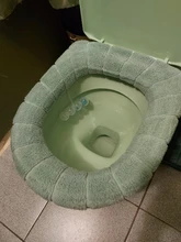 Bathroom Toilet Seat Closestool Washable Soft Warmer Mat Pad Cushion oilet seat bidet