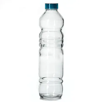 

Vita bottle, 1100 ml volume, turquoise cap with silicone seal