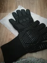 Oven Mitts Microwave Fireproof Barbecue-Heat-Insulation High-Temperature-Resistance 500-800-Degrees