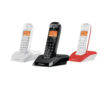 

MOTOROLA S1203 MAXICOLOR TRIO CORDLESS PHONE