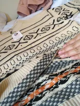 Suéter de Estilo Vintage para hombre, jersey de Jacquard cálido de acrílico, cuello redondo de moda, invierno, nuevo, Otoño, 2020