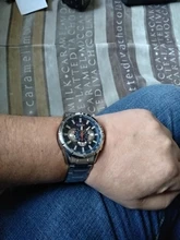 Curren-reloj para hombre, de cuarzo con cronógrafo, de pulsera, resistente al agua, deportivo, de acero inoxidable, masculino