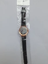 Reloj de pulsera informal de cuero para mujer, de cuarzo, con cielo estrellado, femenino