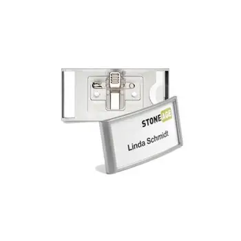 

10 portanome 3,4x7,4cm with magnet durable