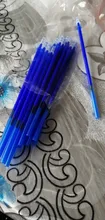 12/20 unid/set bolígrafo de Gel para oficina repuesto borrable Rod pluma borrable lavable 0,5mm azul negro verde de la escuela escribiendo artículos de papelería