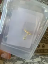 CANNER 1 par Plata de Ley 925 auténtica pendientes de cristal de circón pendientes para Piercing para las mujeres hueso del oído bien joyería pendientes de botón pendientes