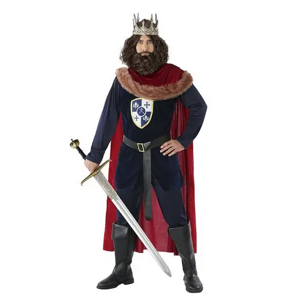 Костюм для взрослых Medieval king Red (4 шт) |