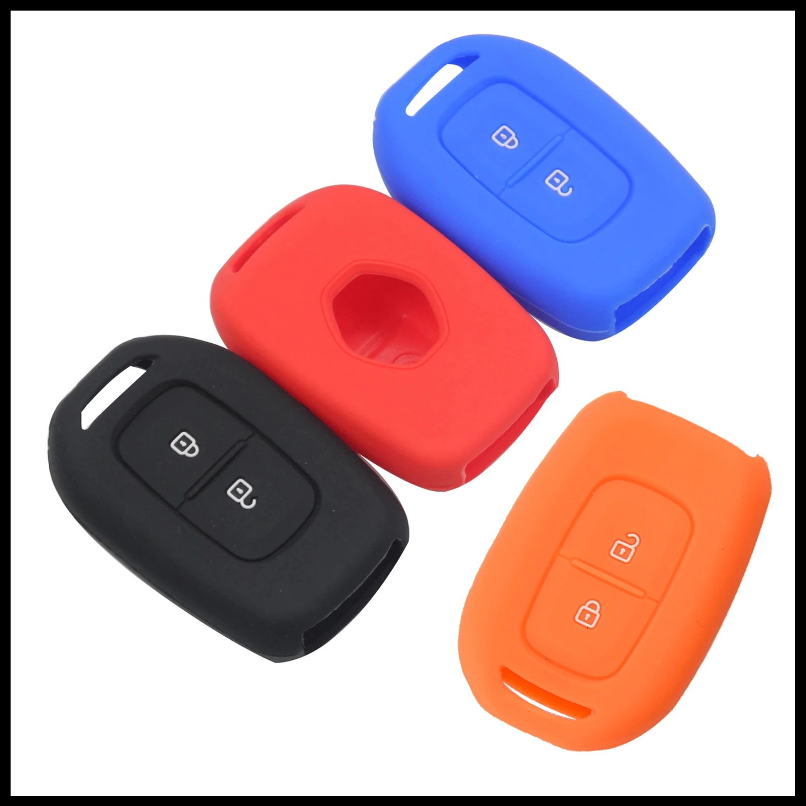 Funda de Silicona para llave Dacia Sandero Logan Duster Renault Megane Carcasa Gel