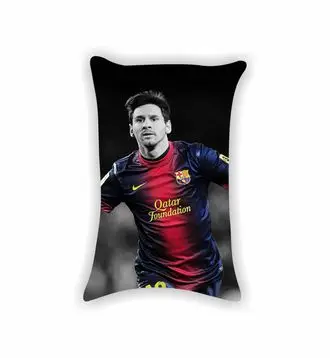 Подушка Лионель Месси Lionel Messi №34 Картинка с двух сторон | Дом и сад