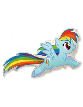 

Balloon My Little Pony Rainbow Shape 102cm