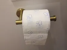 Towel-Rack Paper-Holder Hardware-Set Bathroom-Accessories Stainless-Steel Frap Robe Hook