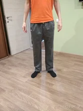 Pantalones de chándal de talla grande tamaño de los hombres pista corredores pantalones de cintura elástica deporte Casual pantalones holgados gimnasio ropa negro gris