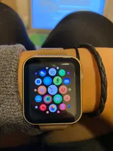 Marco de cristal estuche matel para Apple Watch iPhone 6 4 3 44mm 42mm iwatch banda 38mm de parachoques de Metal en todo marco de protector de pantalla