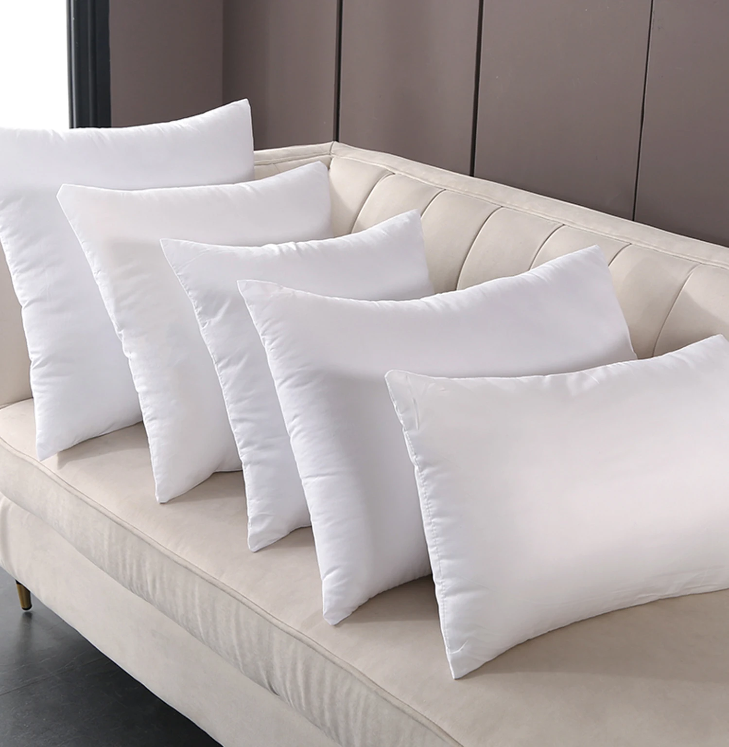 Cushion filler, cushion cushion for home, cushion for sofa or car, 40x40  45x45 40x60 50x50 60x60cm, made in Spain