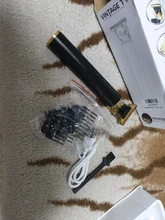 Maquinilla eléctrica para cortar el pelo para hombre, cortadora de pelo eléctrica recargable con USB 2021, de 0MM, para Barbero, Buda negro