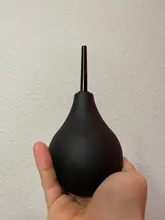 Irrigador de Enema de goma para higiene femenina, jeringa de bombilla de Enema, limpiador Anal y vaginal, para Enema de limpieza Anal