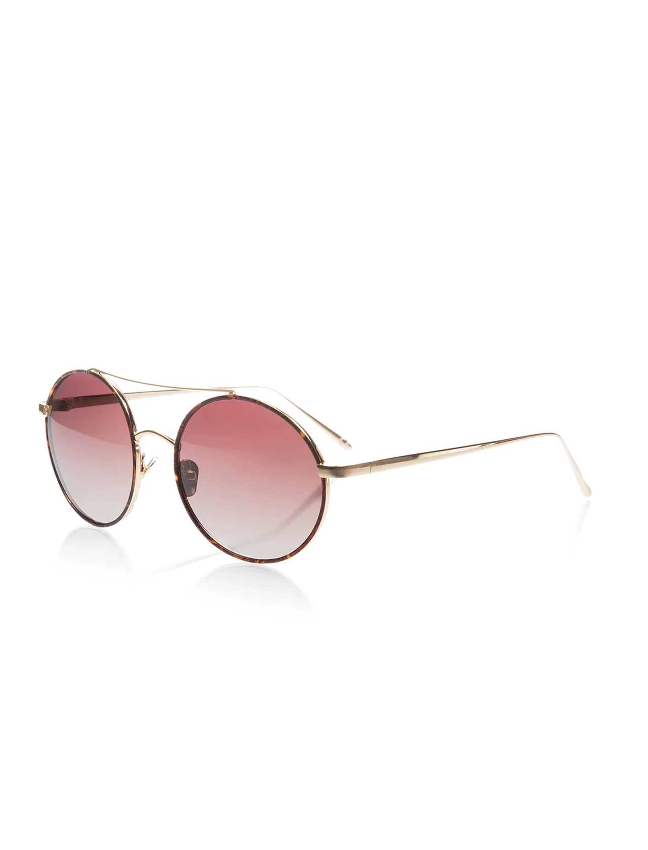 

Unisex sunglasses rh 16706 01 metal Brown organic round round 54-22-135 rachel
