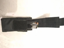 CQC táctico Molle M5 linterna bolsa individual pistola revista antorcha funda, soporte al aire libre cuchillo de caza linterna y funda bolsa