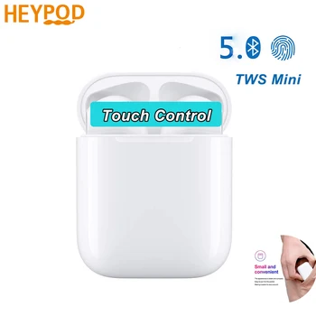 

HEYPOD i12 TWS Headphone Wireless Bluetooth 5.0 Earphone Sport Mini Wireless Earbuds Game Headset With Mic For iPhone pk i7s i9s