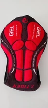 X-Tiger-Ropa interior de ciclismo, pantalones cortos para bicicletas de montaña, mejorados 100% lycra con almohadilla 5D para amortiguación
