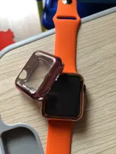 Cubierta para funda de Apple Watch, Protector de pantalla de parachoques de TPU, suave, envolvente, 44mm/40mm 42mm/38mm, serie iWatch SE 3 4 5 6
