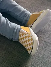 Gingham-zapatos de lona antideslizantes para bebés y niños recién nacidos, zapatillas de lona sencillas informales de 4 colores para primeros pasos, para cuna de 0 a 18m