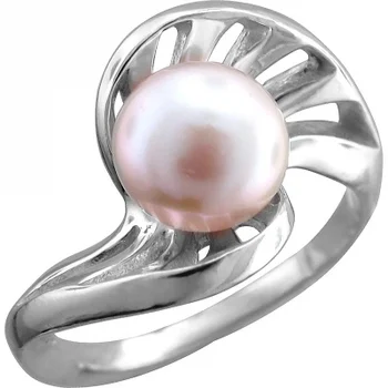 

Esthete ring with 1 Pearl in silver