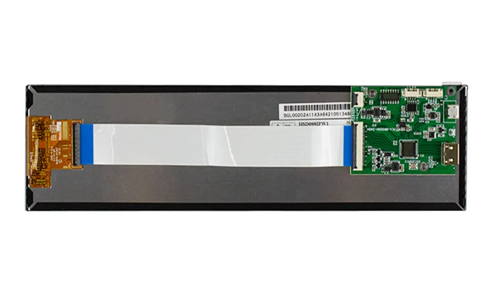 Original hannstar HSD088IPW1-A00 ips 1920*480 8.8 Polegada