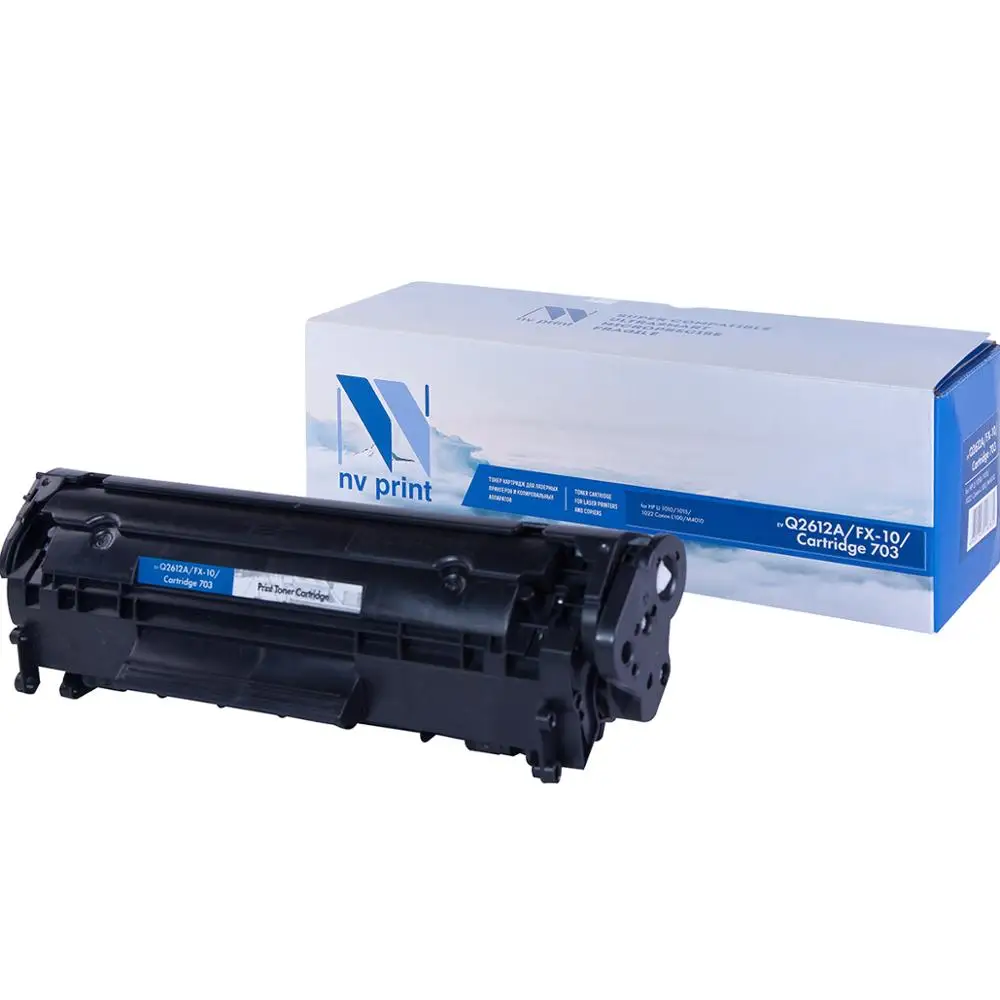 Картридж NV PRINT совместимый HP Q2612A/Canon FX 10/Canon 703 для