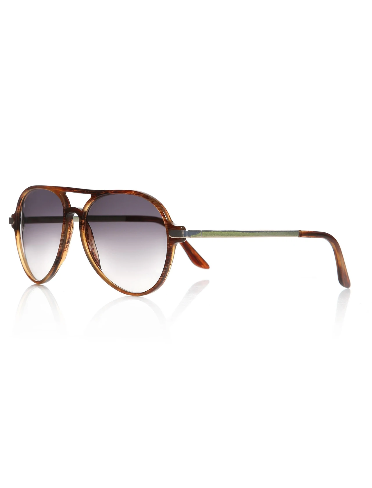 

Men's sunglasses msd 3003 cwt bone Brown organic drop pilot 56-17-140 massada