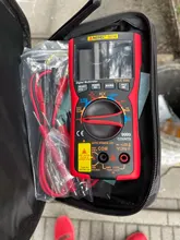Multimetro Digital ANENG SZ18 9999 polimetro tester profesional multimeter pinza amperimetrica comprobador valores eficaces verdaderos probador analógico Multimetro DIY condensador Transistor NCV probadores medidor Lcr
