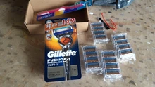 Gillette Fusion Proglide-máquina de cuchillas de afeitar para hombre, casetes de Cuchillo DE SEGURIDAD DE 5 capas con cuchillas reemplazables