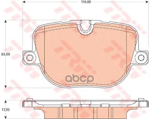 Gdb1824_[Lr015577]!Колодки Дисковые З Land Rover Range Rover Ii