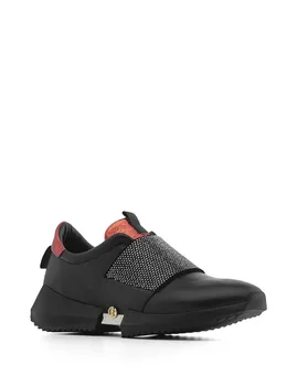 

ILVi-Genuine Leather Handmade Hoho Women's Sneaker Black Leather Women Shoes 2020 Spring Summer (Made in Turkey)