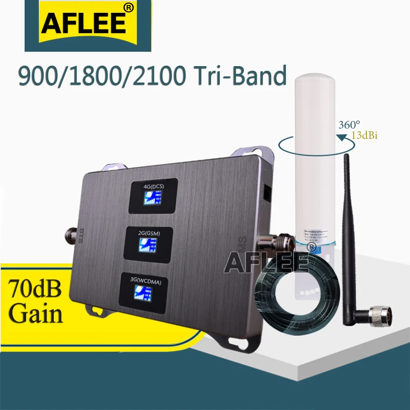 Hot! 900 1800 2100 2G 3G 4G Tri Band Cellular