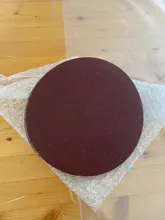 Polishing-Machine Sandpaper Self-Adhesive-Disc-Sand Grinding Round-Back Red Velvet 9inch