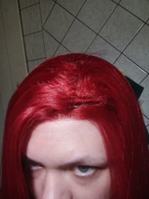 Wig Hair-Wigs Baby-Hair Lace-Front Natural Synthetic X-TRESS Red-Color Straight Free-Part
