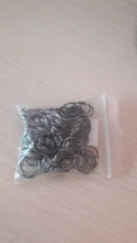 Unids/lote de anillos abiertos de 4-20mm, 50-200 Uds., doble bucle, conectores de anillos partidos para DIY, suministros para fabricación de joyas