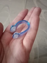 Pinza nasal de silicona blanda para natación, juego de tapones para los oídos, Unisex, Clip para la nariz, tamaño pequeño, impermeable, para niños y adultos, 1 Uds.