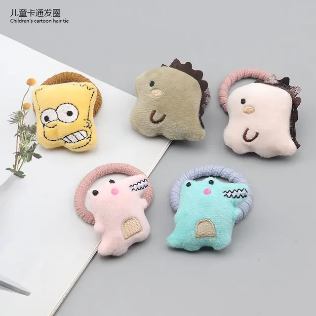 Cute Dinosaur Hair Ring Girl: A Kawaii Head Rope to Enhance Your Style!