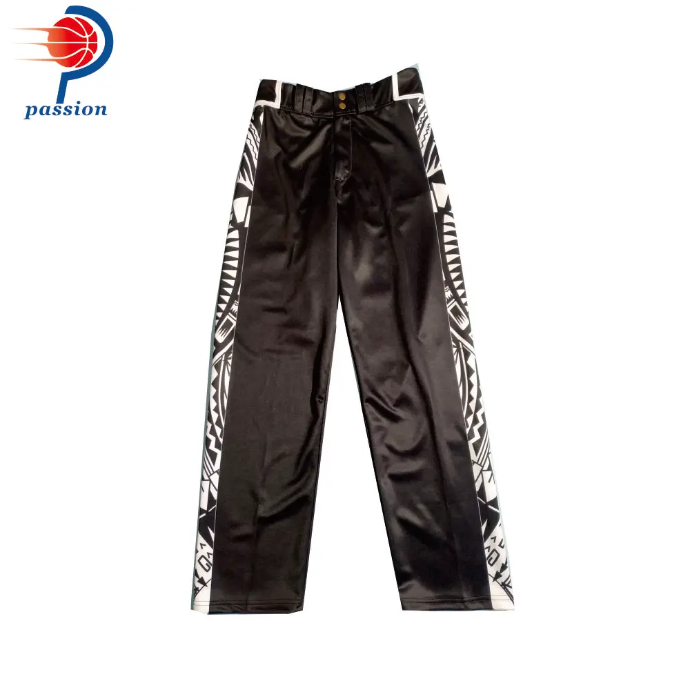 Черные бейсбольные штаны для мужчин с принтом на заказ|baseball pants|pants for menmen baseball pants |