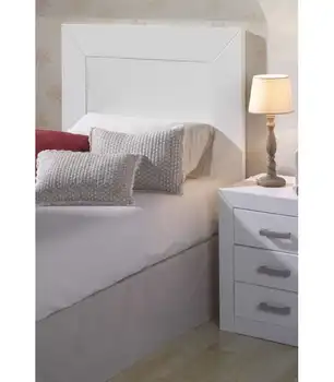

Headboard Wood White 100 cm wide