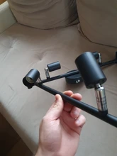 4/6-Heads Chandeliers-Light Gu10-Base Bedroom Living-Room Industrial Black/silver LED