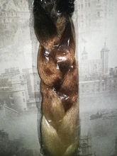 YUNRONG Jumbo-extensiones de pelo trenzado sintético para mujer, ganchillo, 24 pulgadas, 100g, resistente al calor