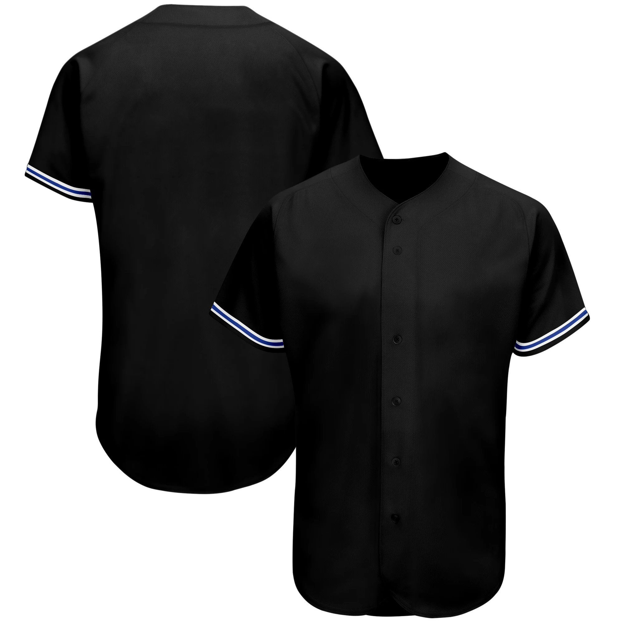 thumbnail image 1 of Camiseta de béisbol de moda en blanco, lisa, con botones, transpirable, suave, para hombres/niños, para juegos al aire libre/fiestas, talla grande, cualquier color, 1 of 5